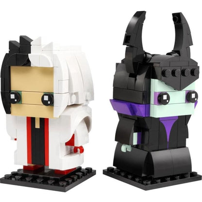 Lego - Brickheadz 40620 Disney Villains (Cruella De Vil & Maleficent) 195 Teile + 196 Teile