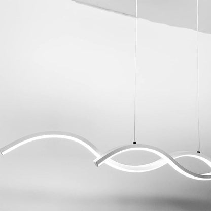 Lampadario A Sospensione Moderno Led Soffitto 25W Cucina Soggiorno Bianco Freddo