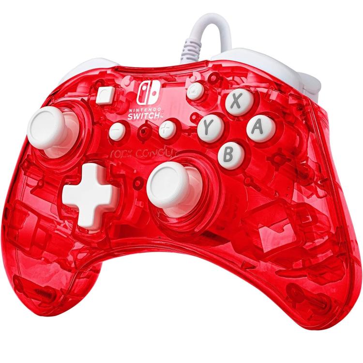 PDP Mini Controller Nintendo Switch Kabelgebundener Joystick mit Kabel Rock Candy St.Cherry