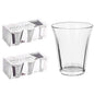 Set of 12 Clear Glass Espresso Shot Glasses