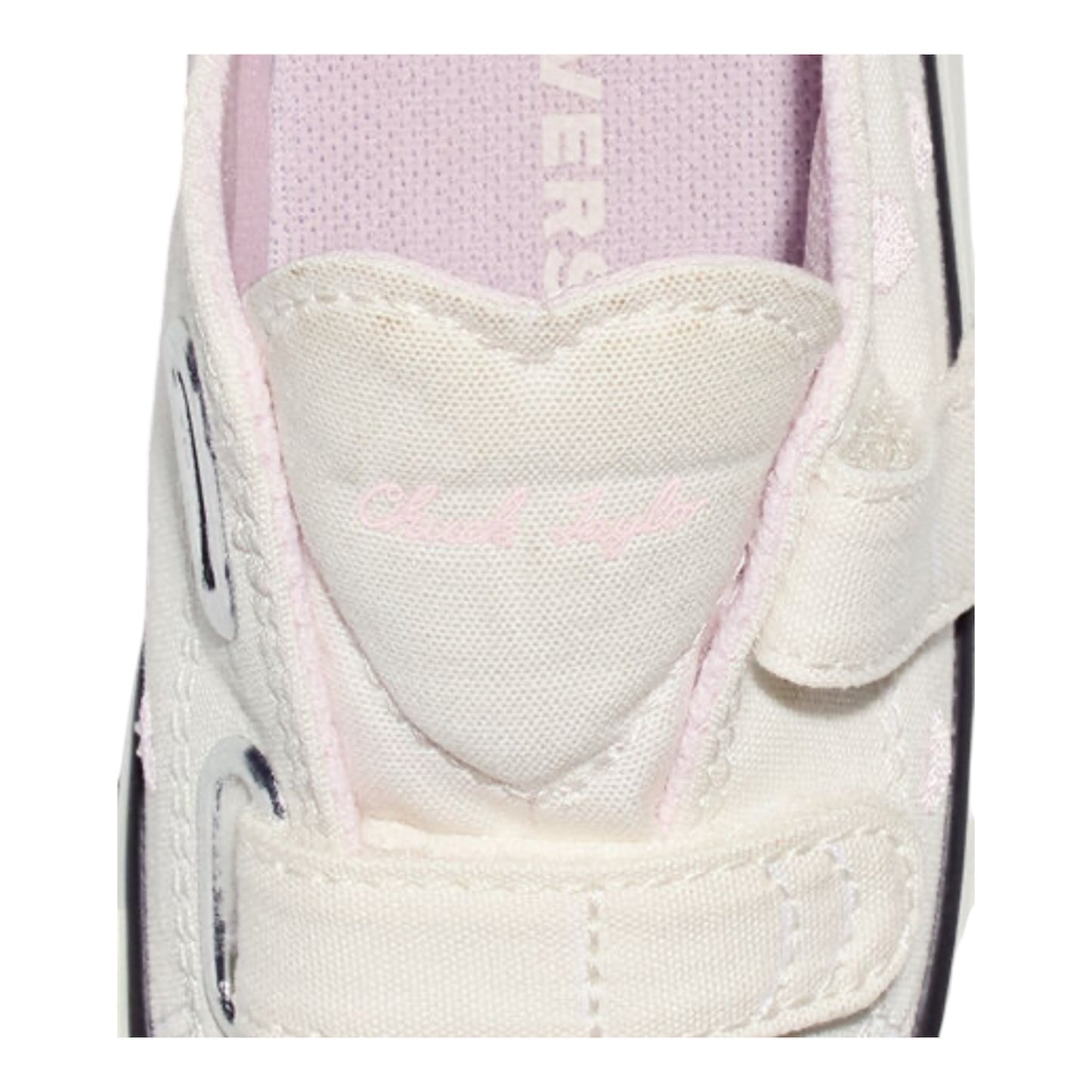 Converse Chuck Taylor All Star Easy-On Valentine's Day A19067C Bianco Vintage Rosa Bebè