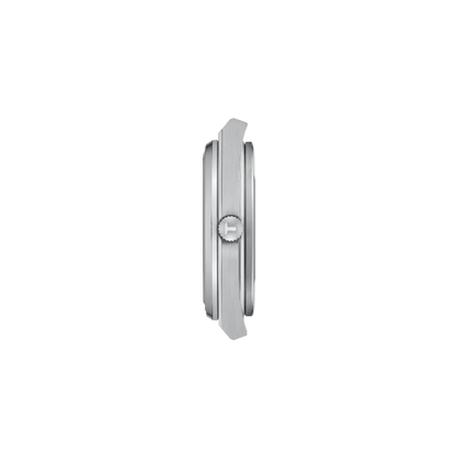 Tissot PRX 40mm Quarz Swiss Made T137.410.17.011.00 Herrenuhr Weißes Zifferblatt Weißes Kautschukarmband