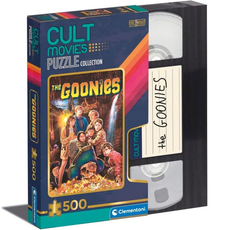 Clementoni Cult Puzzle Movies Collection (The Goonies) Retro Film Horror - 500pz