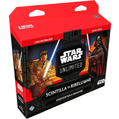 Star Wars Unlimited Starter Set 2 Spieler Funke der Rebellion Kartenspiel
