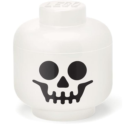 Lego 4031 Storage Head Small Skeleton Aufbewahrungskopf Behälter Bausteine