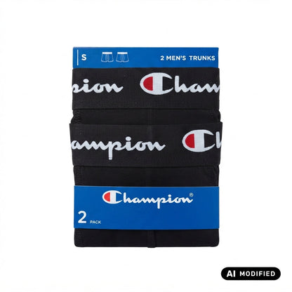 Champion boxer intimo uomo in cotone elasticizzato U20194-KK001 nero