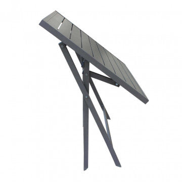 Klapptisch Alabama 70 x 70 mit weißem Aluminiumgestell