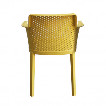 Poltrona Cathy - Poltrona impilabile in polipropilene - Dimensioni: 60x58x76.5cm