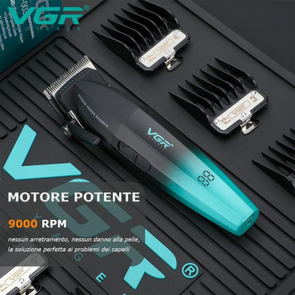 Vgr Salon Series V-003 Trimmer Rasoio Tagliacapelli Professionale Regola Barba