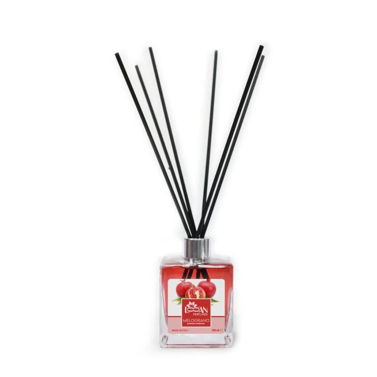 Looan Raumduft mit Stäbchen 280ml Raumduft-Diffuser Granatapfel