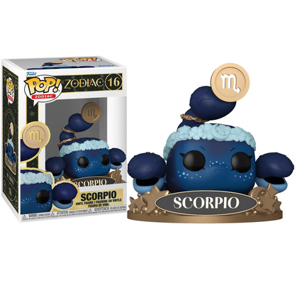 Funko Pop ! Zodiac (16) Scorpio - Vinyl Figure Statuetta Scorpione Collezione (Oct)