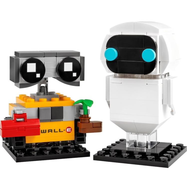 Lego - Brickheadz 40619 Disney Pixar (Wall-E und Eve) Bausätze 193+194