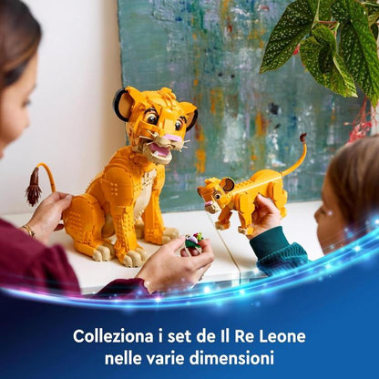 Lego - Disney König der Löwen 43243 (Simba) Der kleine König der Löwen – Figuren-Set 222 Teile 6+