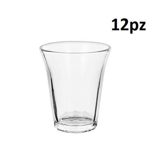 Set 12 Bicchieri Tazzine Per Caffè Espresso Vetro Trasparente Shot Cicchetti