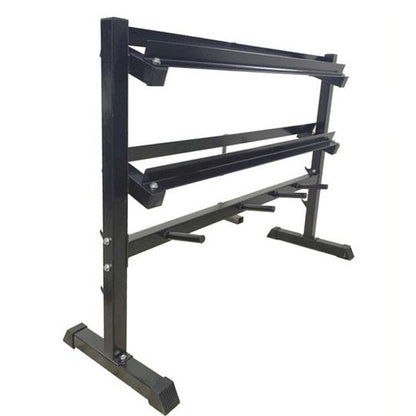 Hb Hantelablage mit 3 Ebenen, Gewichtheber-Rack, Hantel- und Scheibenständer, Display