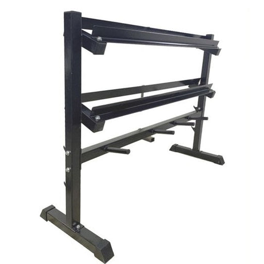Hb Hantelablage mit 3 Ebenen, Gewichtheber-Rack, Hantel- und Scheibenständer, Display
