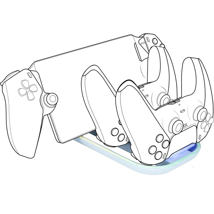 BIGBEN LADESTATION FÜR PLAYSTATION PORTAL +2 DUALSENSE CONTROLLER PS5