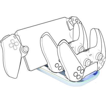 BIGBEN LADESTATION FÜR PLAYSTATION PORTAL +2 DUALSENSE CONTROLLER PS5