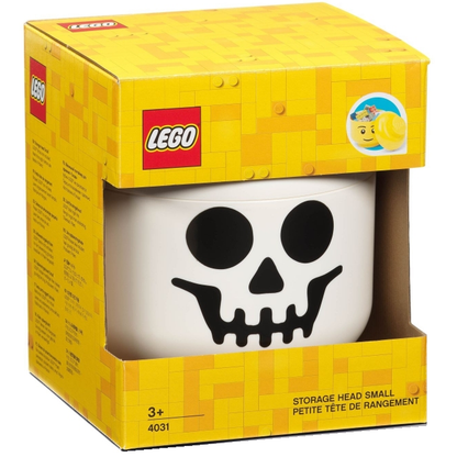 Lego 4031 Storage Head Small Skeleton Aufbewahrungskopf Behälter Bausteine