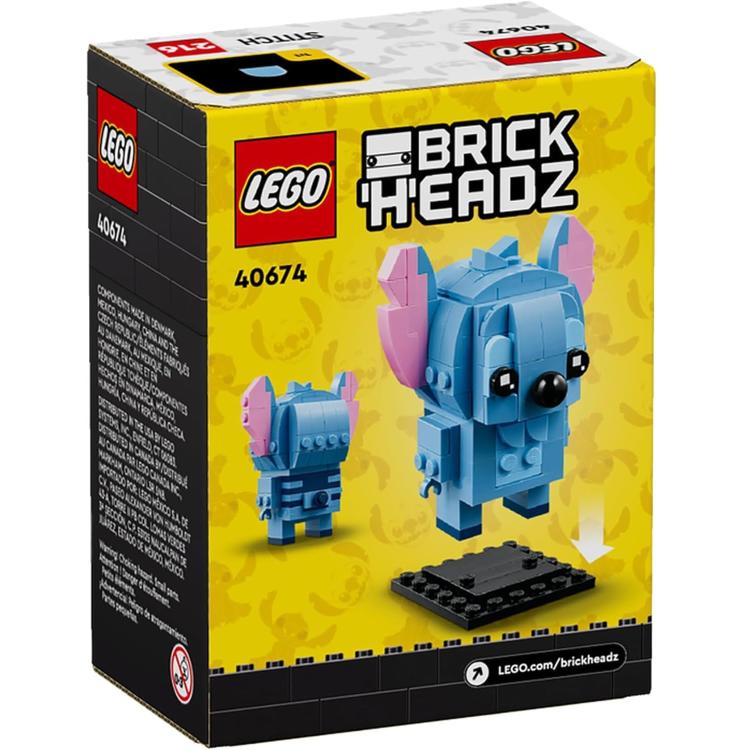 Lego - Brickheadz 40674 Disney (Stitch) Set Lilo & Stich 152Pz - 10+ Figure 216