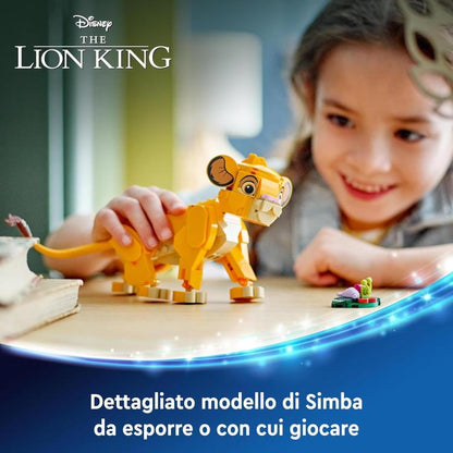 Lego - Disney König der Löwen 43243 (Simba) Der kleine König der Löwen – Figuren-Set 222 Teile 6+