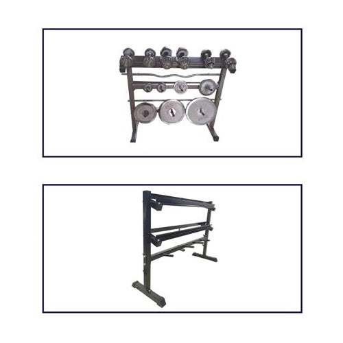 Hb Hantelablage mit 3 Ebenen, Gewichtheber-Rack, Hantel- und Scheibenständer, Display