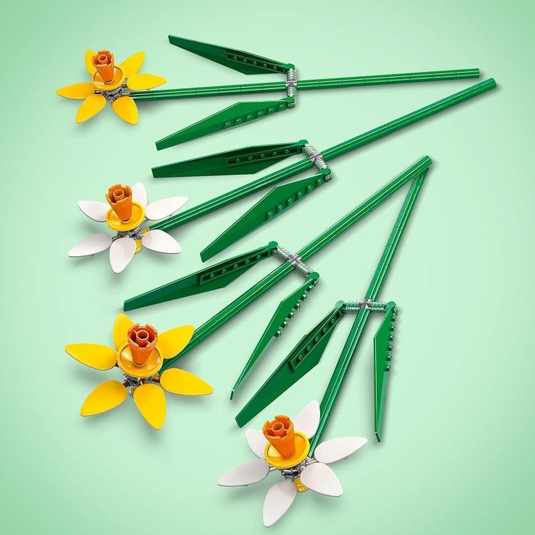 Lego - Creator Narzissen 40747 Strauß Künstliche Blumen Sonnenblumen Bauset 216 Teile