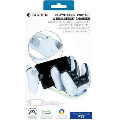 BIGBEN LADESTATION FÜR PLAYSTATION PORTAL +2 DUALSENSE CONTROLLER PS5