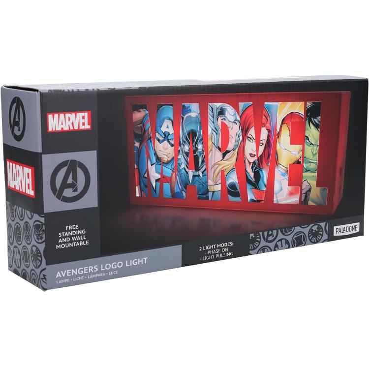 Paladone Lampe Marvel Avengers Logo Light LED Licht Tischbeleuchtung Wand