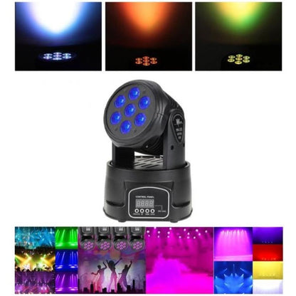 Beweglicher Scheinwerfer Disco DJ Par Led RGBW 80W DMX Wash Programmierbarer Projektor