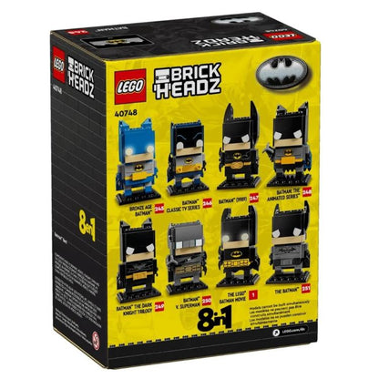 Lego - Brickheadz 40748 DC Comics Heroes (Batman 8 in 1) 325 Teile (Figuren 245) 10+