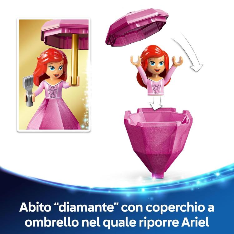 Lego - Disney Princess 43259 (Arielle die Ballerina) Die kleine Meerjungfrau - Figurenset 93 Teile 5+
