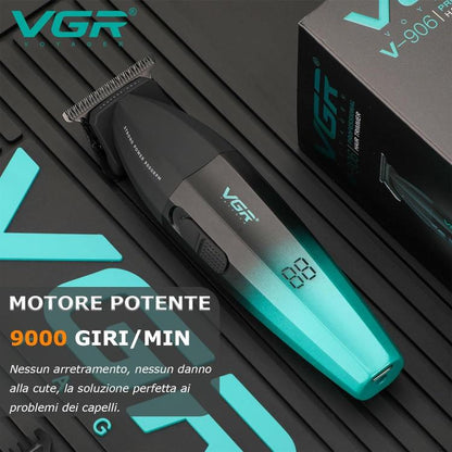 Vgr Salon Series V-906 Regolabarba Rasoio Trimmer Regola Barba SuperZero Display