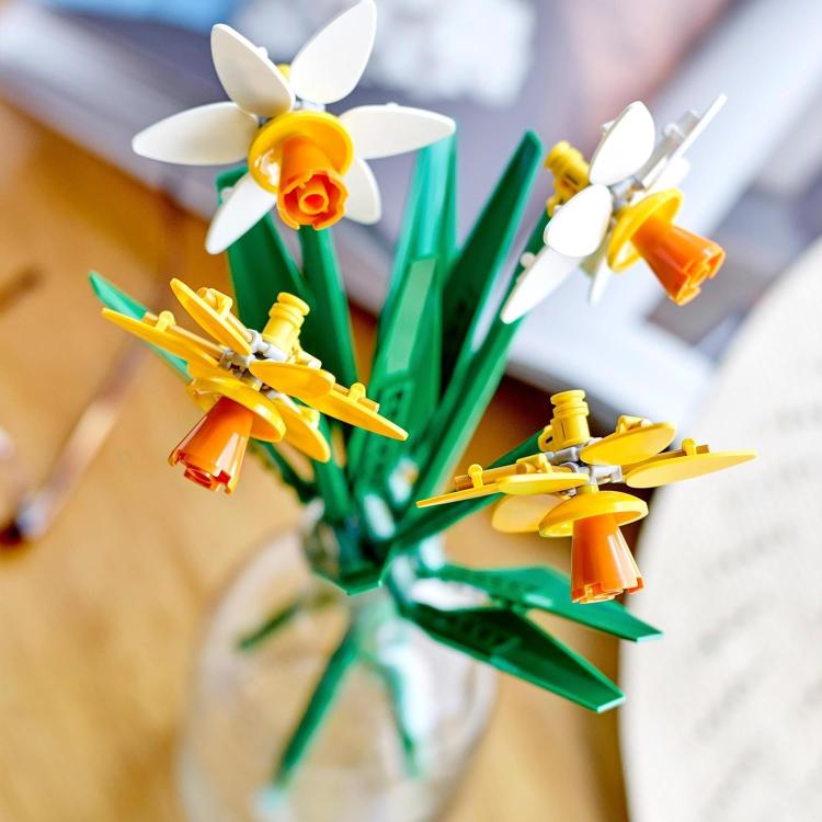 Lego - Creator Narzissen 40747 Strauß Künstliche Blumen Sonnenblumen Bauset 216 Teile