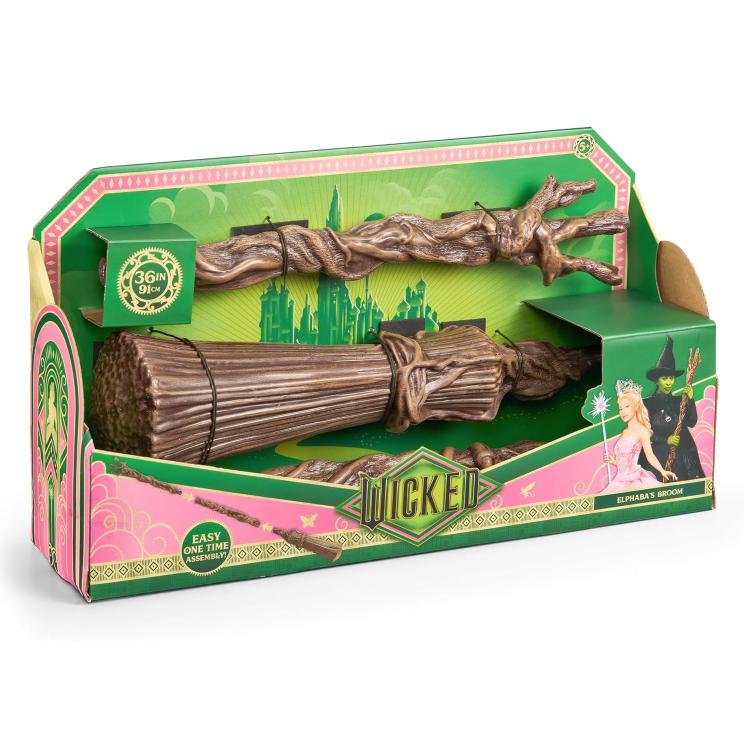 The Noble Collection - Wicked (Elphabas Besen) Replika Besen 91 cm von Elphaba