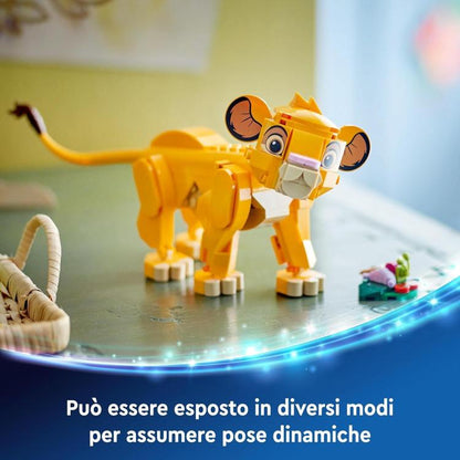 Lego - Disney König der Löwen 43243 (Simba) Der kleine König der Löwen – Figuren-Set 222 Teile 6+
