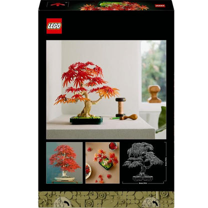 Lego - Blumen 10348 Botanicals Bonsai-Baum Japanischer Roter Ahorn - Set 474Teile 18+