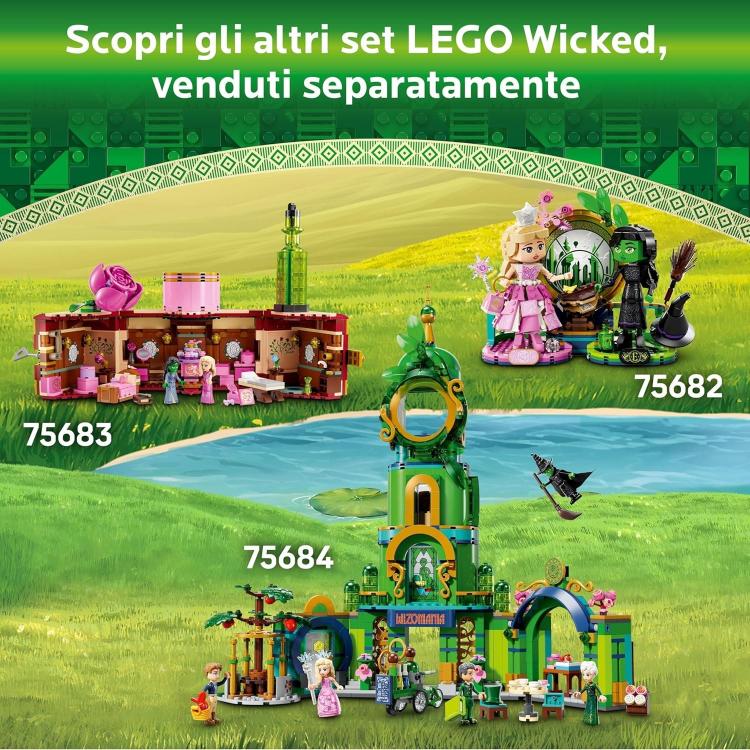 Lego - Wicked 75684 (Willkommen in der Smaragdstadt) Bausatz 945 Teile 9+