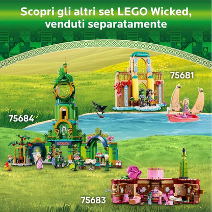 Lego - Wicked 75682 (Elphaba- und Glinda-Figuren) Bauspielzeug 558 Teile 10+