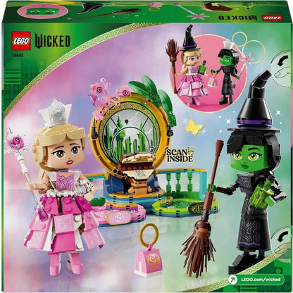 Lego - Wicked 75682 (Elphaba- und Glinda-Figuren) Bauspielzeug 558 Teile 10+