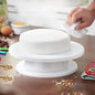Cake Turntable and Stand - Rotating Decorating Tray Support Ø 27.5 cm