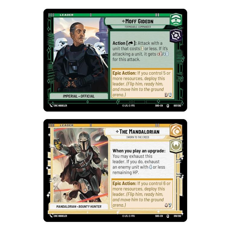 Star Wars Unlimited (Shadows Of The Galaxy) Starter Set 2 Spieler Cioco Karten