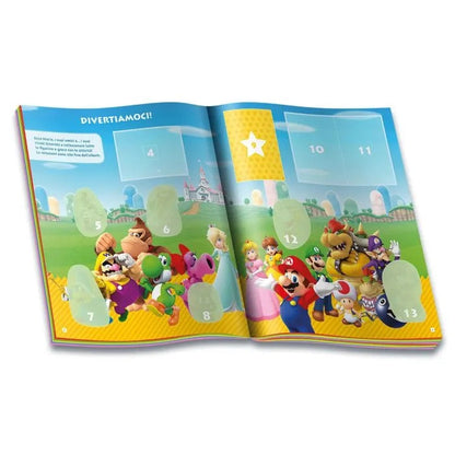 Panini Super Mario: Playtime Stikers Per Album Pack Pacco 5 Bustine 25 Figurine