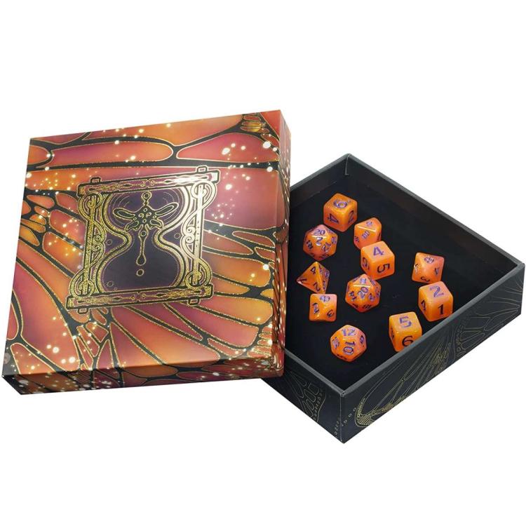 Dungeons & Dragons - The Witchlight Carnival Würfelset und Zubehör - Rollenspiel-Würfelset
