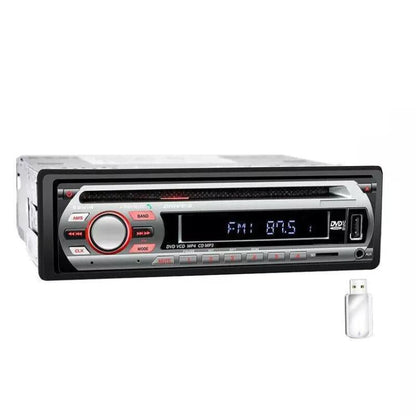 Autoradio CD/DVD-Player Bluetooth SD USB AUX 52Wx4 Abnehmbares Bedienteil