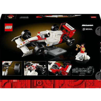 Lego Icons 10330 Mclaren Mp4/4 Ayrton Senna Costruzioni Auto Formula 1 693Pz 18+
