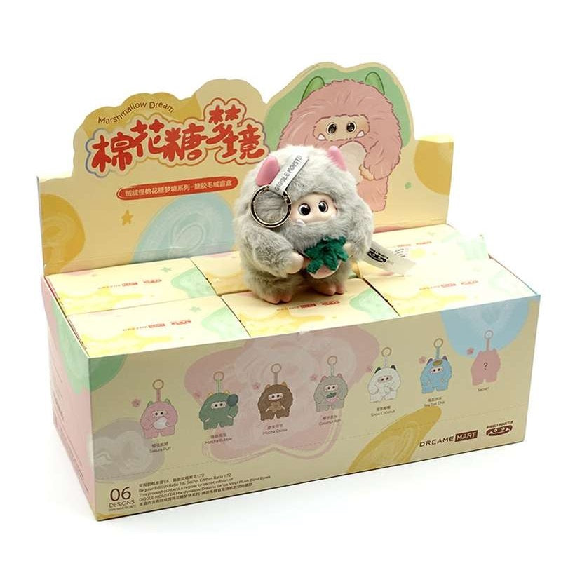 Giggle Monster Marshmallow Dream Series 1 Pz La Bubu The Monsters Fluffy Planet