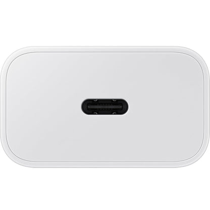 Samsung EP-T2510X Original 25W Ladegerät, USB-C Anschluss – Ladegerät (mit Kabel), Weiß