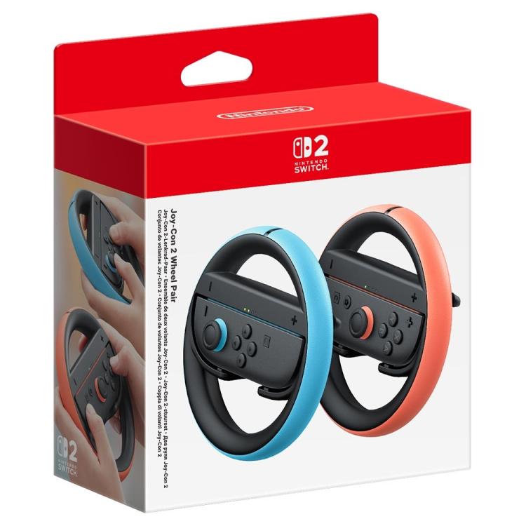 Nintendo Switch 2 - Wheel Pair - Joy-Con Lenkräder Mario Kart World