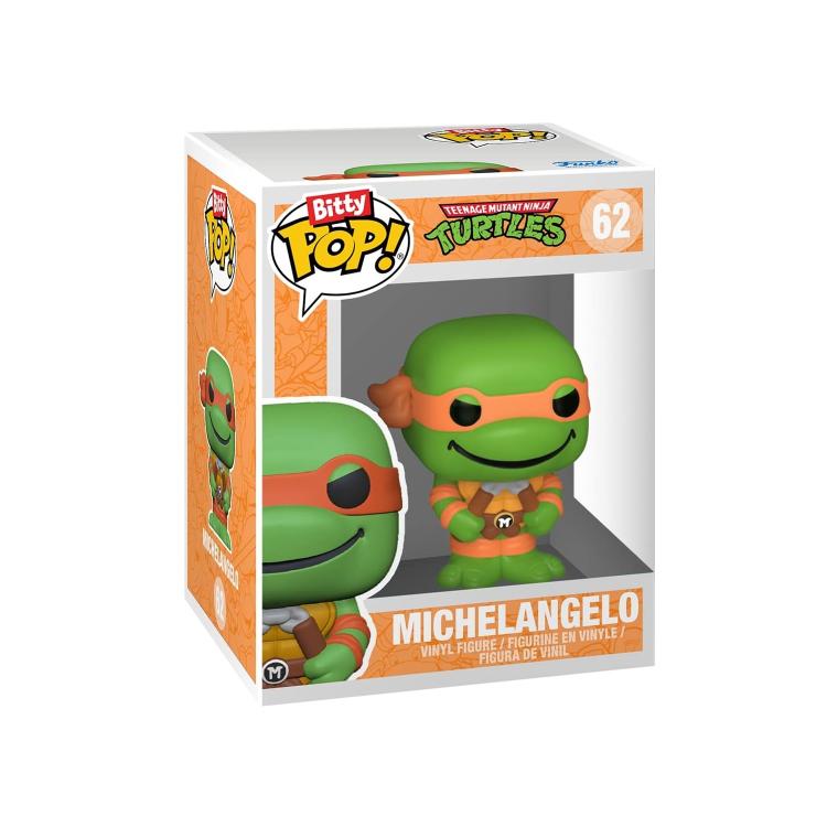 Funko Bitty Pop! Tmnt Ninja Turtles 4er-Pack Leonardo/Michelangelo/April
